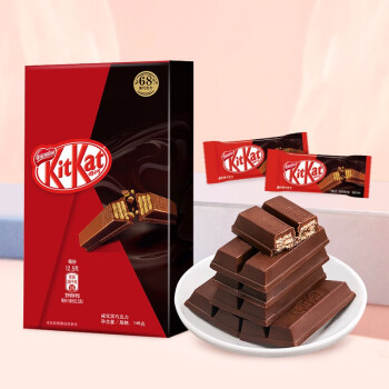 Nestlé 雀巢 奇巧KitKat 威化黑巧克力 146g...